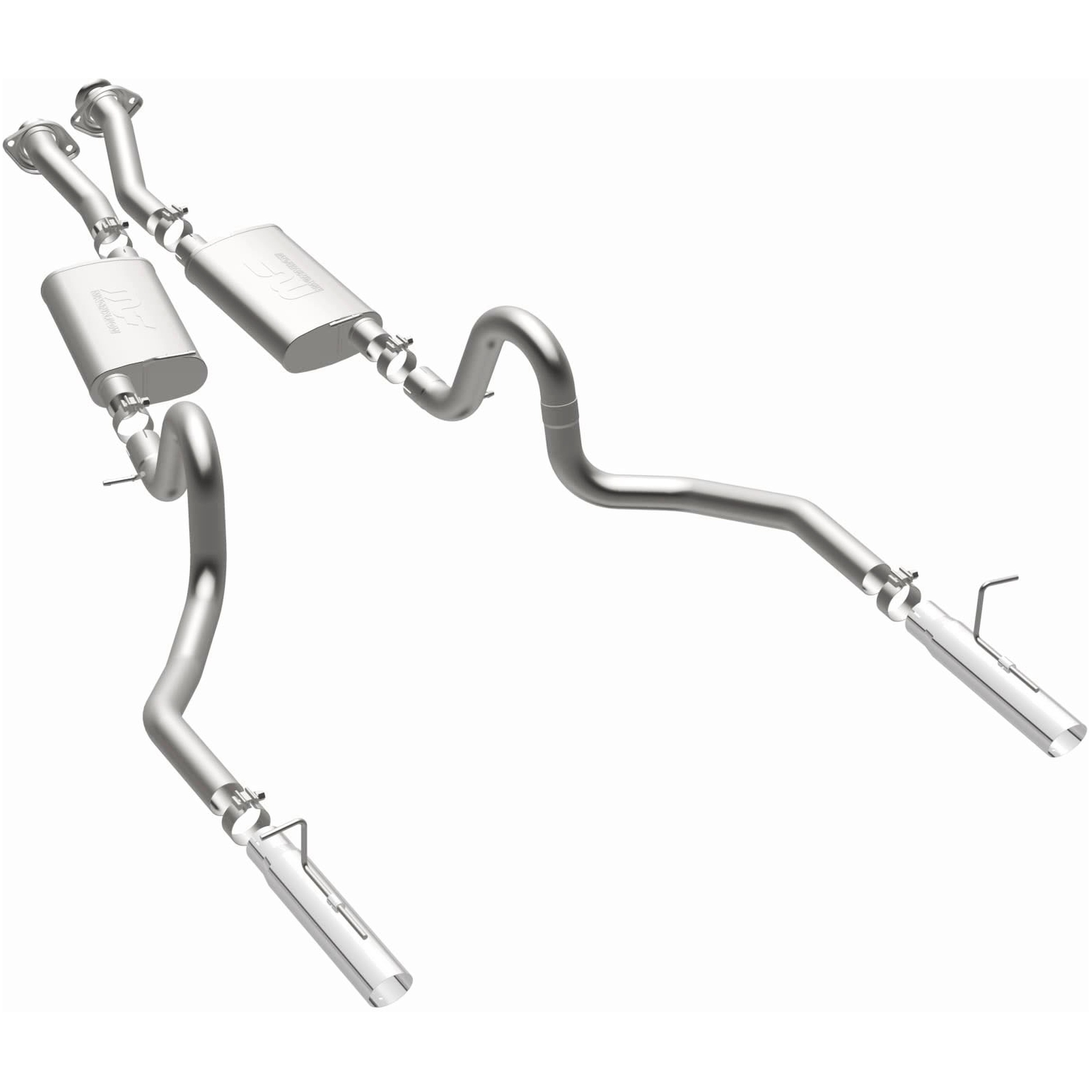 MagnaFlow 1986-1993 Ford Mustang Street Series Cat-Back Performance Exhaust System
